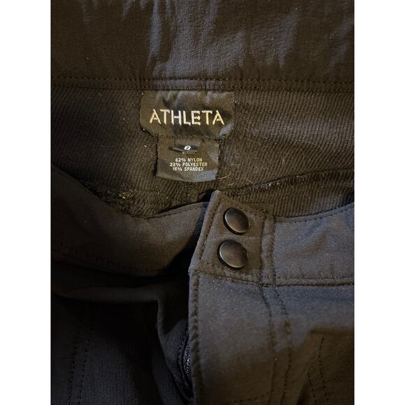 Athleta Women’s Black Trek/Outdoor Pants – Size 8 – Zip Pockets - Picture 7 of 9